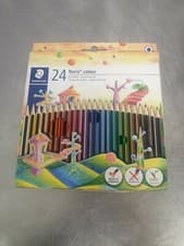 Image of Staedtler Noris 185 Assorted Colouring Pencils school Pencils 24 pack (M)