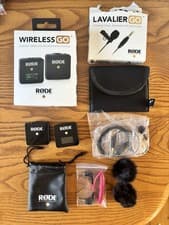 Image of Rode Wireless Go 2.4GHz Microphone + Lavalier Go Professional Wearable Mic