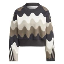 Image of Adidas Marimekko Sweatshirt IC6350 Future Icon Three Stripes Womens S New
