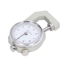 Image of Round Dial Thickness Gauge 0 - 10mm Plastic Sturdy Thickness Gauge For Paper