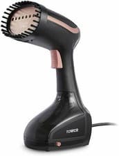 Image of Tower T22014RGB 1000W Handheld Garment Clothes Steamer Black & Rose Gold