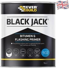 Image of Black Jack Bitumen & Flashing Primer – 1L Quick Drying Outdoor Solution