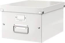 Image of Leitz A4 Storage Box, Click & Store Range, 60440001, White, Medium