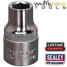 Image of Sealey Socket 8mm 3/8"Sq Drive Premier WallDrive® Garage Automotive Workshop