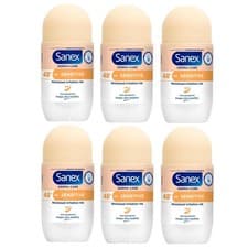 Image of Sanex Dermo Sensitive Roll On 50ml Pack-6