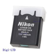 Image of New Genuine Original Nikon EN-EL21 ENEL21 Battery for 1 V2 Camera MH-28 Charger