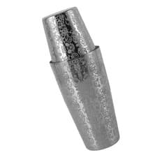 Image of Bottomless Stainless Steel Cocktail Shaker Engraved Martini Shaker Silver Ja NEW