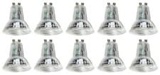 Image of 10 x Megaman 142222E Dimmable LED GU10 PAR16 Bulbs 36° 4000K Cool White Glass
