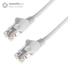 Image of connektgear 10m RJ45 CAT6 UTP Stranded Flush Moulded LS0H Network Cable - 24AWG