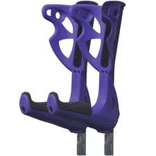 Image of FDI Premium Heavy Duty Ultra Comfort Adjustable Lightweight Elbow Crutches, Pair