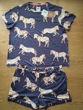 Image of Chelsea Peers Zebra Shorts Pyjama Set - BNWT - Size 16/ XL