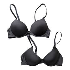 Image of Loving Moments Black T-Shirt Bra Twin Pack Brand New B/C/D Cups