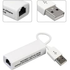 Image of Adapter USB RJ45 Network Card Lan Adapter Ethernet Brand new 10/100 Mbps USB2.0