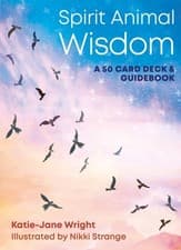 Image of Spirit Animal Wisdom Cards by Katie-Jane Wright HARDBACK 9781783253296