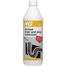 Image of HG Kitchen Drain Unblocker 1 Litre Unblocks Drains & Prevents Stubborn Blockages