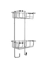 Image of Croydex Medium Two Tier Corner Basket