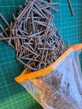 Image of 40mm x 2.65mm Galvanized plasterboard nails 2 Kilogram bag