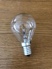 Image of SES/E14 Small Edison Screw Clear Golf Ball Light Bulbs 25w, 40w & 60w x10 bulbs