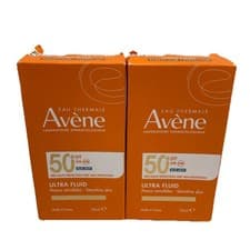 Image of 2 x Avene SPF50 Ultra Fluid Perfector 50ml Sensitive SKin For Sensitive Skin