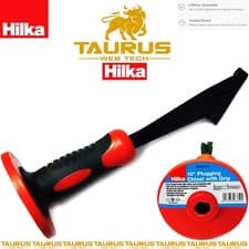 Image of HILKA 10" Plugging Chisel With Grip Drop Forged Steel Induction Hardened DIY UK