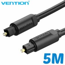 Image of Optical Fibre Audio Cable 5m Black