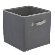 Image of Foldable Storage Boxes Square Canvas Collapsible Folding Fabric Cubes Box Toys