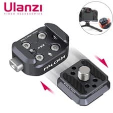 Image of Falcam F22 Quick Release Kit Plate and Base 2531 with 1/4" Screws Cameras