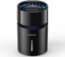 Image of 3L Smart Humidifier with Filter, LED Display, 3 Mist Levels, Negative Ion Tec...