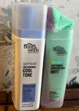 Image of Bondi Sands Technocolor 1 Hour Express Self Tanning Foam Sapphire 200ml + Mitt