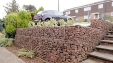 Image of Gabion Basket 1 x 1 x 1m | Pack of 10 | Erosion Control, Retaining Wall, Gardens