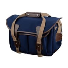 Image of Billingham 335 MK II Shoulder Bag - Navy / Chocolate