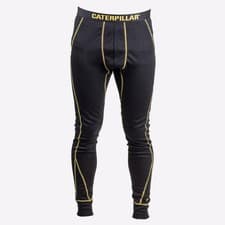 Image of Caterpillar Mens Thermo Comfort Base Layer Warm Long Pants Black