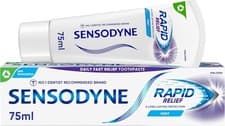 Image of Sensodyne Rapid Relief Toothpaste 75ml Original Mint for Sensitive Teeth Fast Re