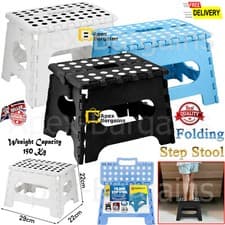 Image of 150kg Multi Purpose Folding Step Stool Easy Storage Handy Home Kitchen Stepstool
