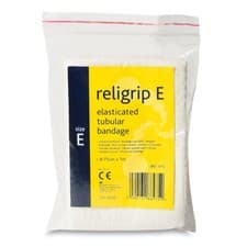 Image of ELASTICATED TUBULAR BANDAGE 1 metre in length: size E - width 8.75cm