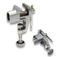 Image of Mini Table Bench vice 55mm Jaw Work Bench Clamp Swivel Vice Craft Repair
