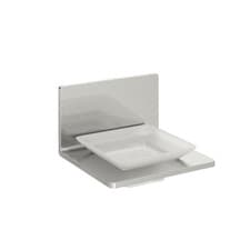 Image of Banyetti Rimini Soap Dish Holder - Brushed Nickel