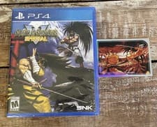 Image of Samurai Shodown Special PS4 (SONY Playstation 4) LRG w Card#002 DISC IS LOOSE