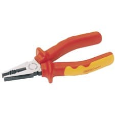 Image of Draper 69170 Expert VDE Approved Fully Insulated Combination Pliers 160mm