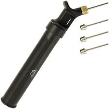 Image of 21cm Dual Action Ball Pump Football Rugby Soccer Ball Inflating Pump 4x Needles