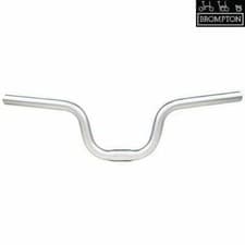 Image of Brompton Handlebar M / H Type [2] - Low Rise - Silver 