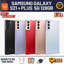 Image of Samsung Galaxy S21 Plus 5G 128GB 8GB Unlocked Android Smartphone PRISTINE A++