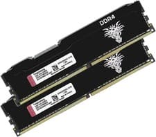 Image of DDR4 3200MHz 16GB Kit (8GBx2) Desktop RAM PC4-25600 UDIMM Non-ECC Unbuffered 1.3