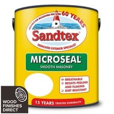 Image of Sandtex Microseal Ultra Smooth Exterior Masonry Paint - All Colours & Sizes