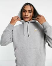 Image of MENS NIKE CLUB GOLD LOGO HOODIE SIZE XXL (DR9281 063)