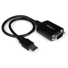 Image of Startech Usb To Serial Adapter Prolific Pl-2303 Com Port Retention Usb To Rs232