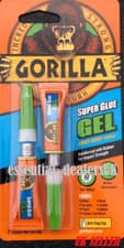 Image of Gorilla Superglue Gel 3g x 2  - 2 pack Instant Long-lasting Repairs