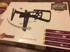 Image of AVF ULTRA SLIM MULTI POSITION TV MOUNT SWIVEL TILT US70M EXTEND PAN 37"-70" 68KG