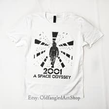 Image of 2001: A Space Odyssey T-Shirt, Movie, Sci-fi Classic, Space