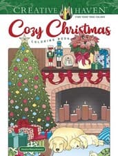 Image of Creative Haven Cozy Christmas Coloring Book by Jessica Mazurkiewicz